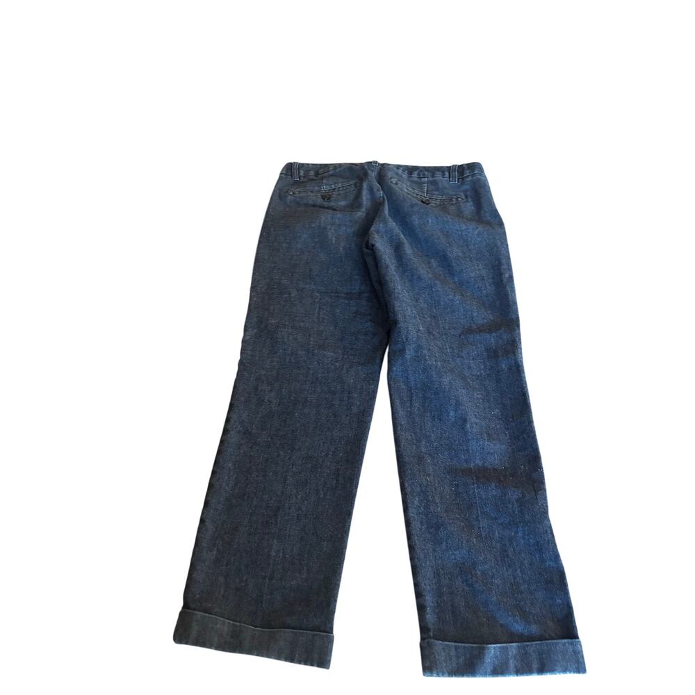 Gap Cuffed Jeans Stretch Cropped Size 2